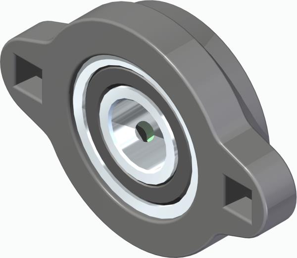 Bearing, Flange Block 3/4"