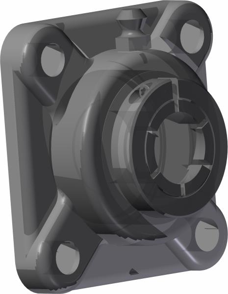 Bearing, Flange, 1"
