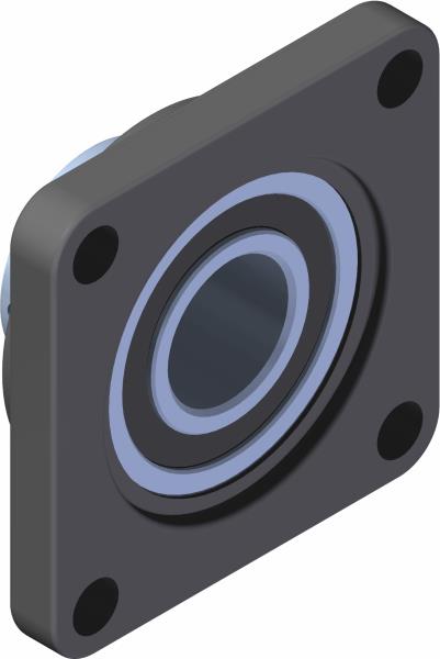Bearing, Flange Block 1-7/16"