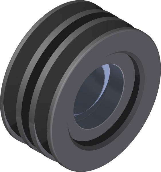 Pulley, Idler 2 Groove