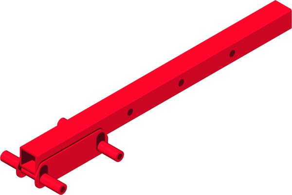 Frame, Disc Mount Tube