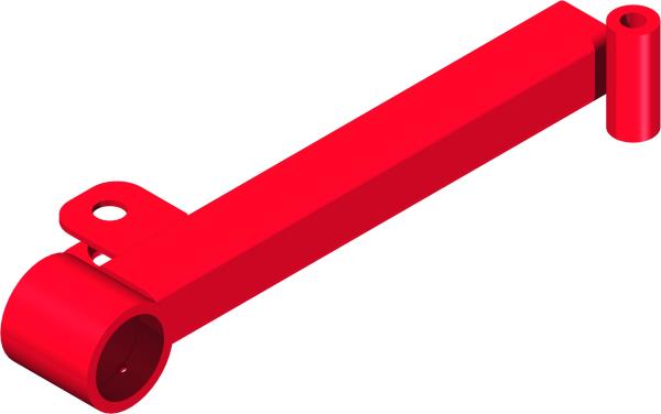Tube, Caster Wheel Mount