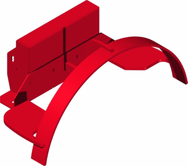 Frame, WT Bar-Disc Guard