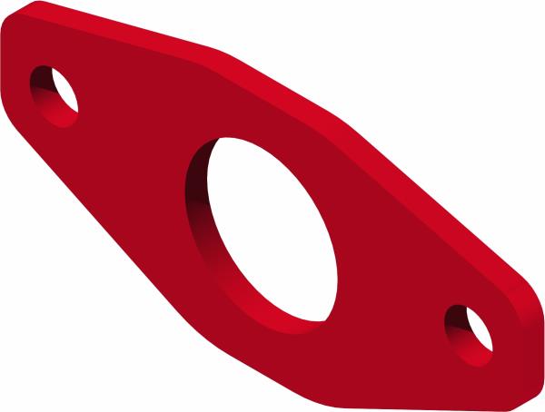 Plate, Rear Clamp Crossbar MT
