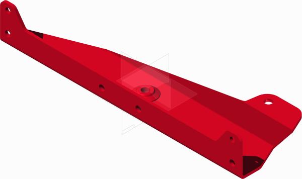 Plate, Hitch To Main Frame