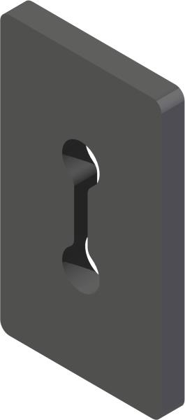 Spacer, Rear Slide