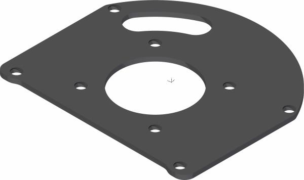 Plate, Vertical Shaft Hub MT
