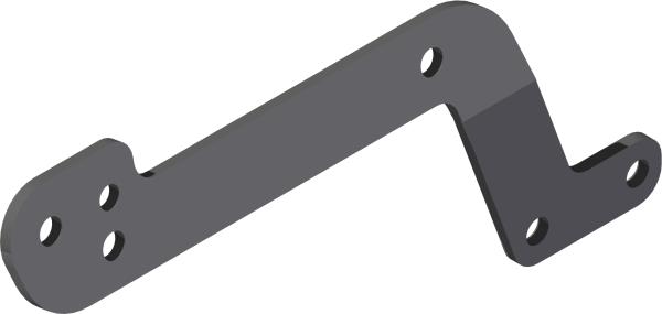 Bracket, Radiator Mount Right