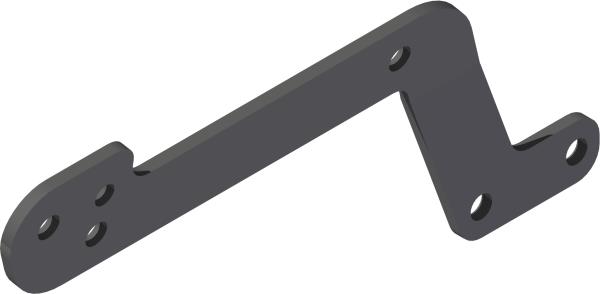 Bracket, Radiator Mount Left