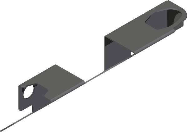 Bracket, Radiator Mount Bottom