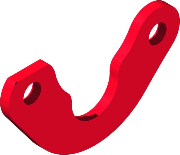Bracket, Level Shaft Retainer