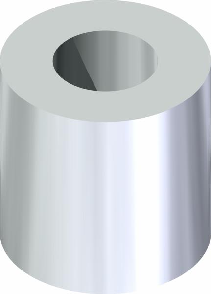 Spacer, .257 x .500 x .500 L
