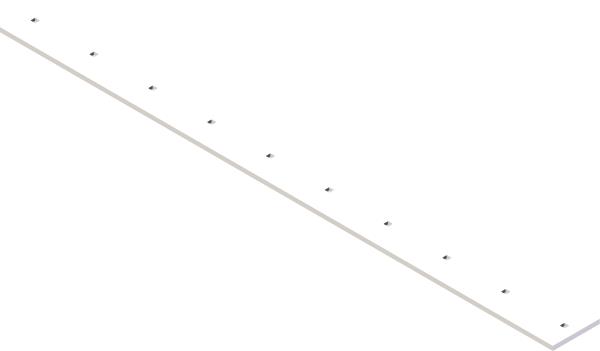 Cutting Edge, 3/8" x 4" x 47"