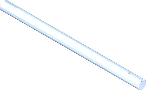 Shaft, 1 x 16-3/4 Two Keys