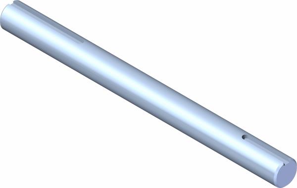 Shaft, TGP 1 x 11-7/8l Keyed