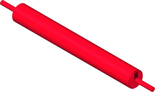 Roller, 4" Rear