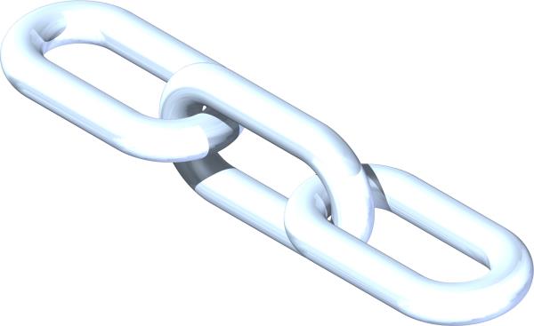 Chain, 3/16 Plated 3 Links