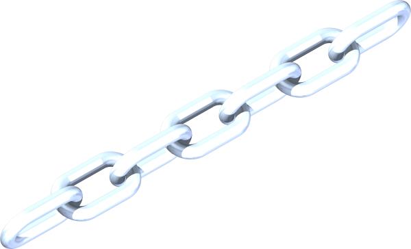 Chain, 3/16 x 7 Links 7-1/8"