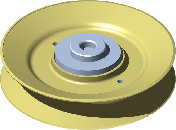 Pulley, V-Idler 4-1/4 x 3/8 ID