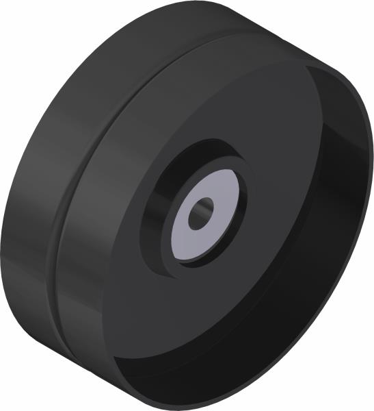 Pulley, DBL Idler FLAT4 X 3/8
