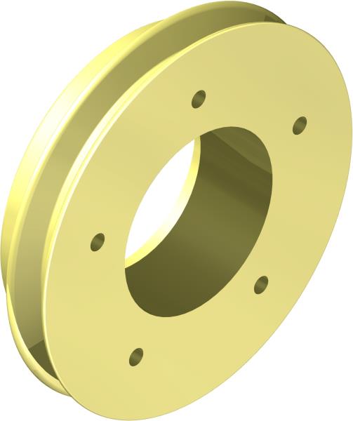 Pulley, 7-1/2", 4.171 Bore