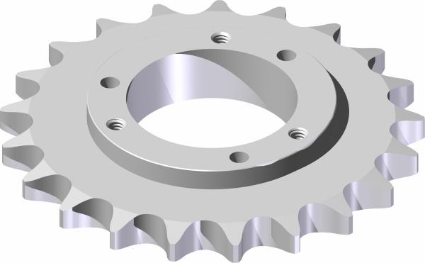 Sprocket, #60 21-T SDS Bushing