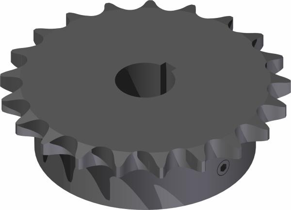 Sprocket, #40 21-T 3/4" Bore