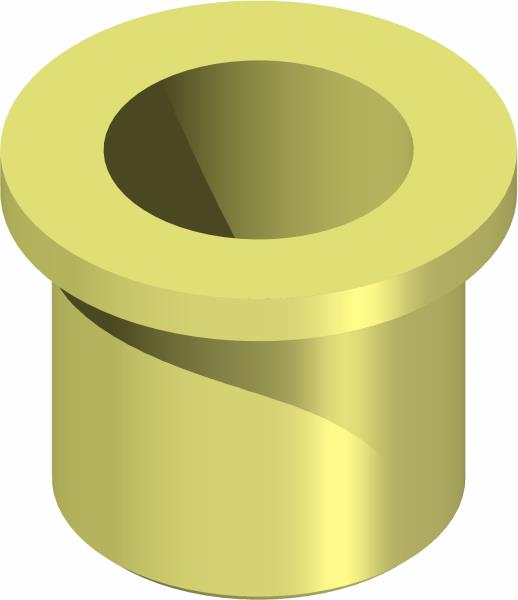Bushing, 3/8 x 1/2 OD x 1/2 LG
