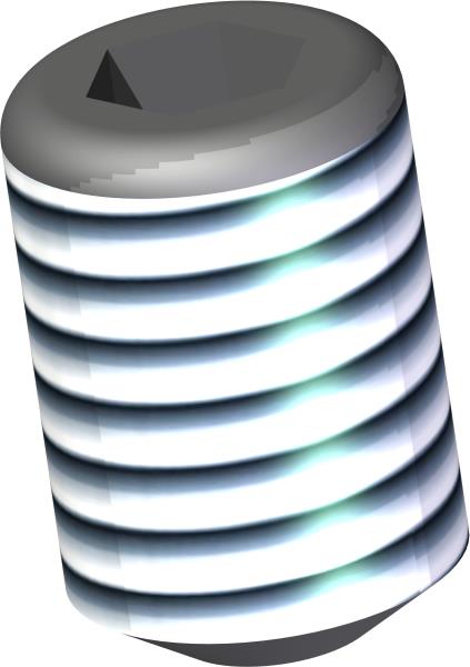 Set Screw, 1/4-28 x 3/8"