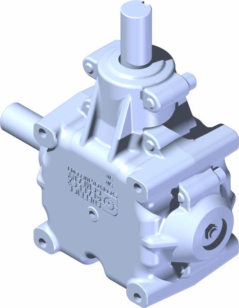Gearbox, 1" Shaft 1:1 CW/CCW