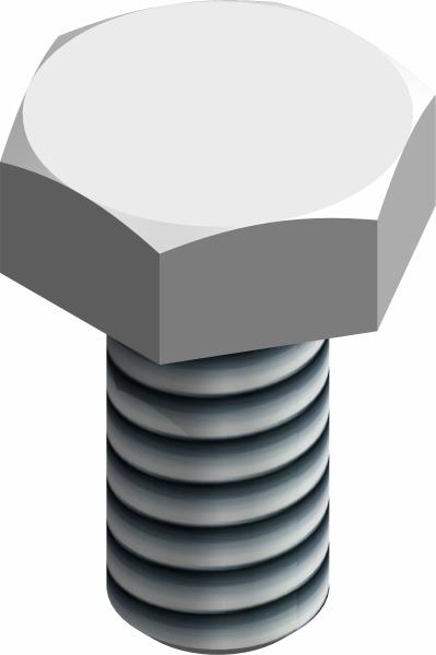 Bolt, 1/4-20 UNC x 1/2
