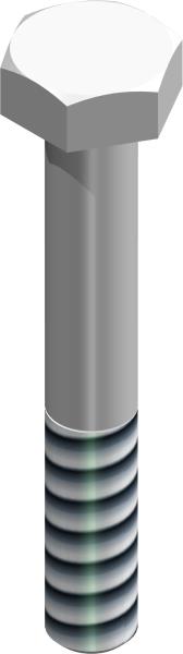Bolt, 1/4-20 UNC x 1-3/4 SS