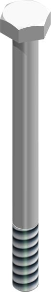 Bolt, 1/4-20 UNC x 3