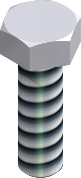 Bolt, 5/16-18 UNC x 1 SS