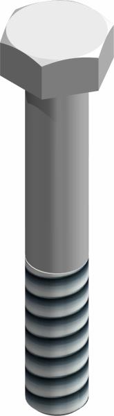 Bolt, 5/16-18 UNC x 2