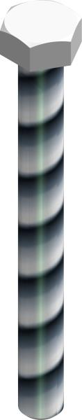 Bolt, 5/16-18 x 3 SS Full
