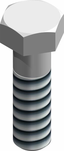Bolt, 3/8-16 UNC x 1 1/4