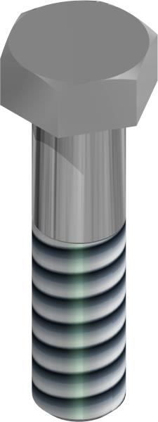 Bolt, 3/8-16 UNC x 1-1/2 SS