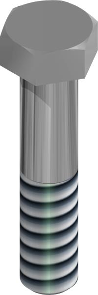 Bolt, 3/8-16 UNC x 1-3/4 SS