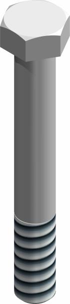 Bolt, 3/8-16 UNC x 2-3/4