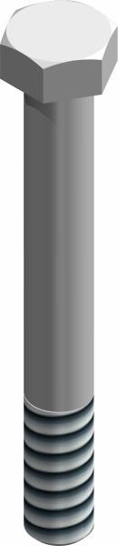 Bolt, 3/8-16 UNC x 3