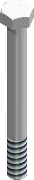 Bolt, 3/8-16 UNC x 3 1/2