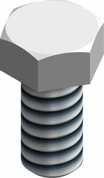 Bolt, 1/2-13 UNC x 1