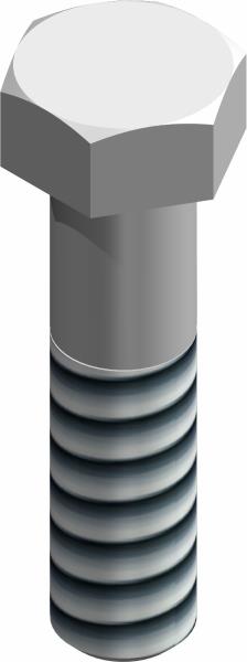 Bolt, 1/2-13 UNC x 2
