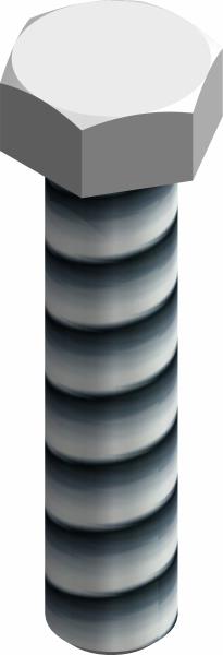 Bolt, 1/2-13 UNC x 2-1/4 Tap