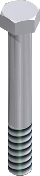 Bolt, 1/2-13 UNC x 3-3/4 SS