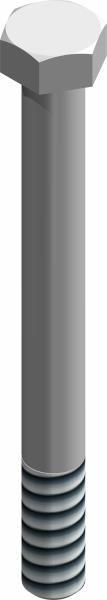 Bolt, 1/2-13 UNC x 5