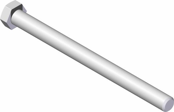 Bolt, 1/2-13 UNC x 6 1/2