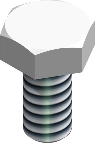 Bolt, 1/4-28 UNF x 1/2