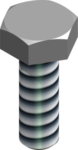 Bolt, 1/4-28 UNF x 3/4 SS